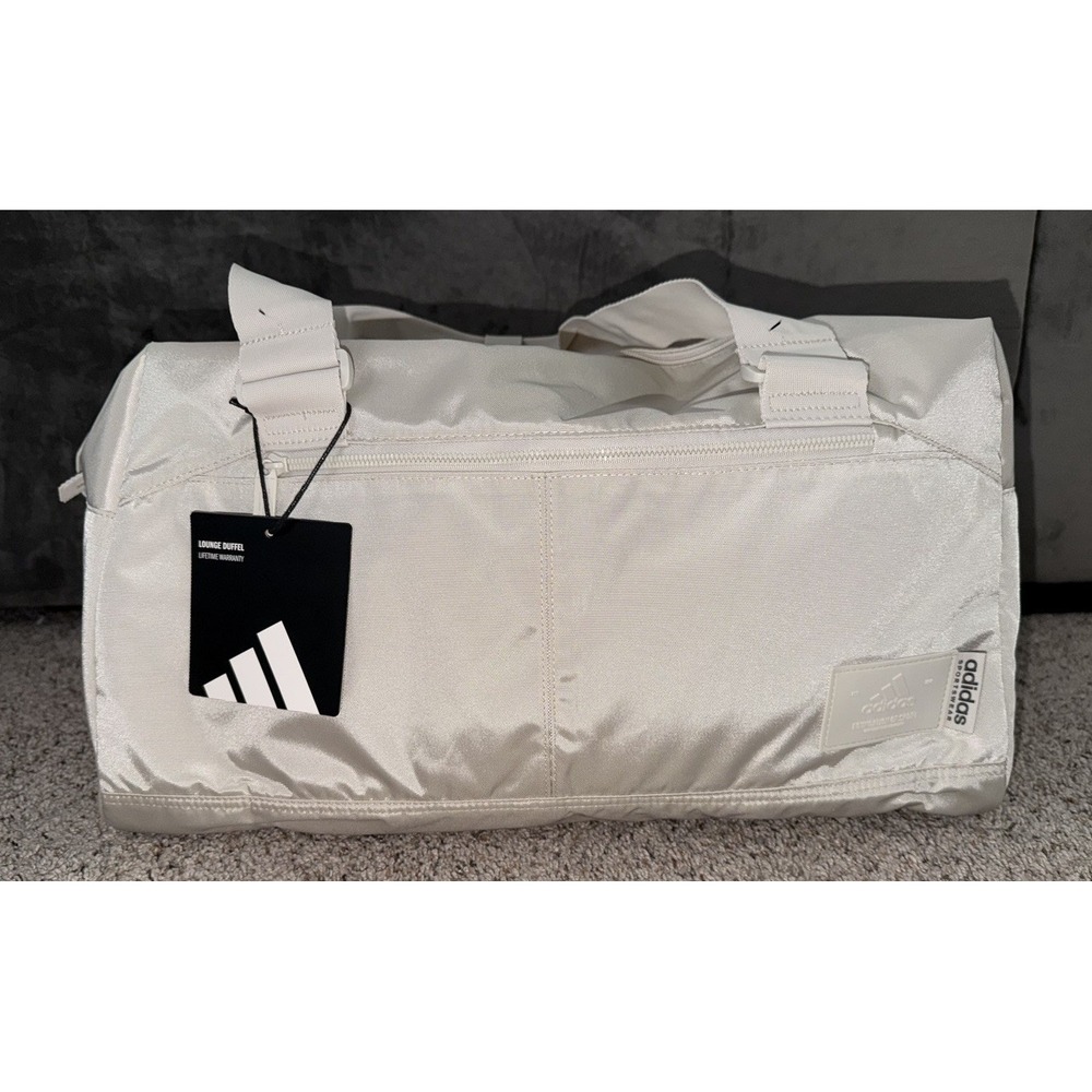 adidas Alumina / Beige Unisex Lounge Duffel‎ (5158448) NWT